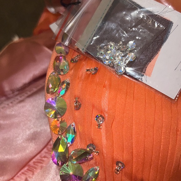 Short Coral Pink Semi Formal Dress! - Picture 10 of 10